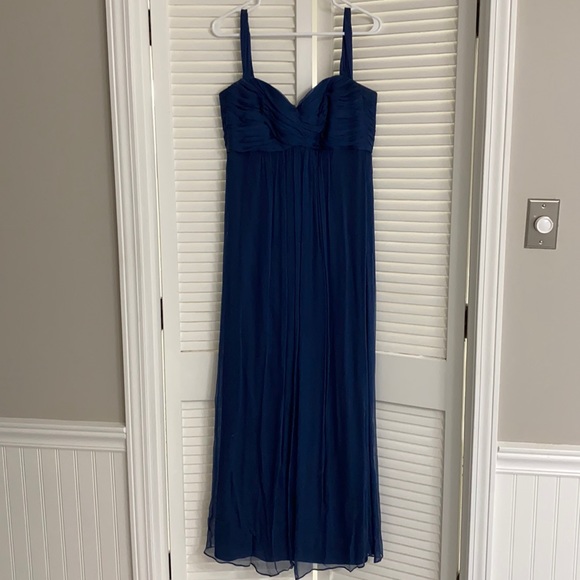 Amsale Dresses & Skirts - Amsale bridesmaid dress- dark blue